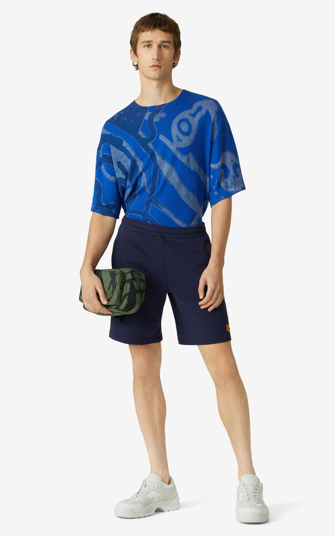 Kenzo Tiger Crest Shorts Herr | 61543-GMFK